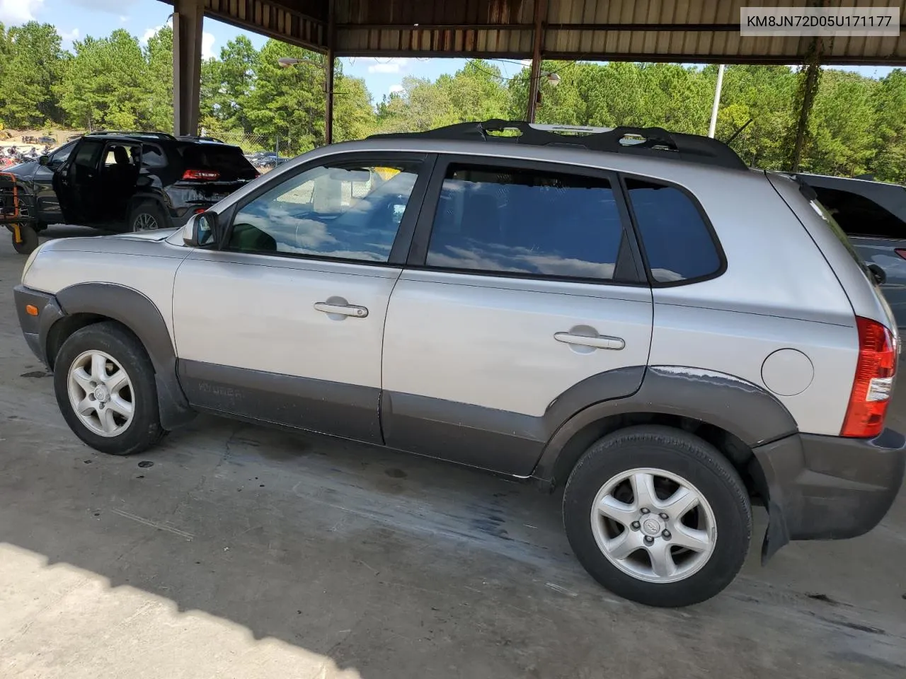 2005 Hyundai Tucson Gls VIN: KM8JN72D05U171177 Lot: 69018244