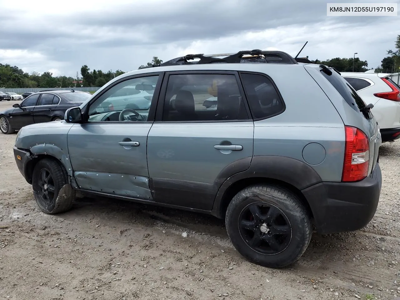 KM8JN12D55U197190 2005 Hyundai Tucson Gls