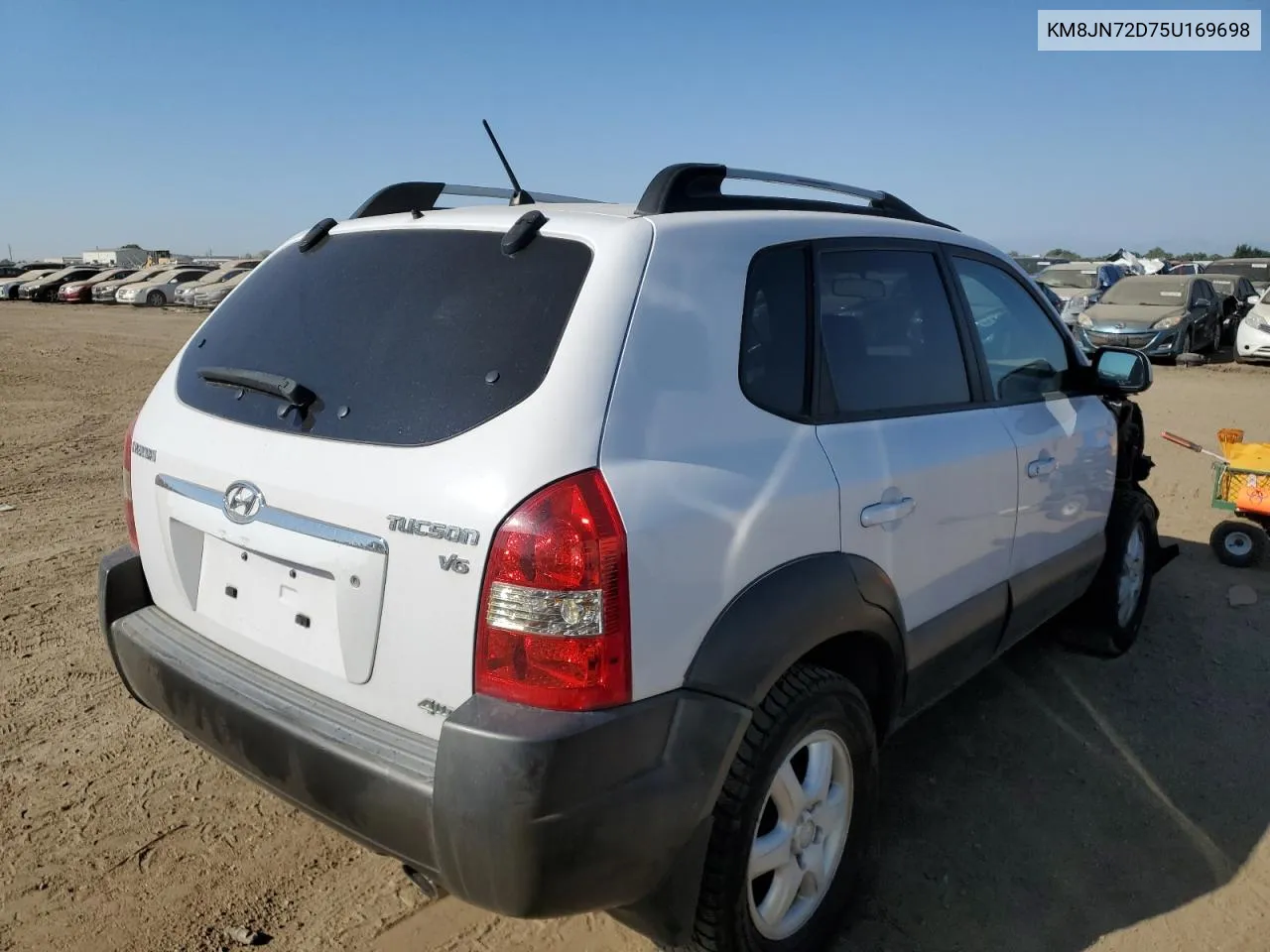 2005 Hyundai Tucson Gls VIN: KM8JN72D75U169698 Lot: 71572094