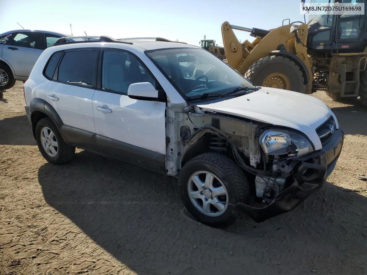 KM8JN72D75U169698 2005 Hyundai Tucson Gls