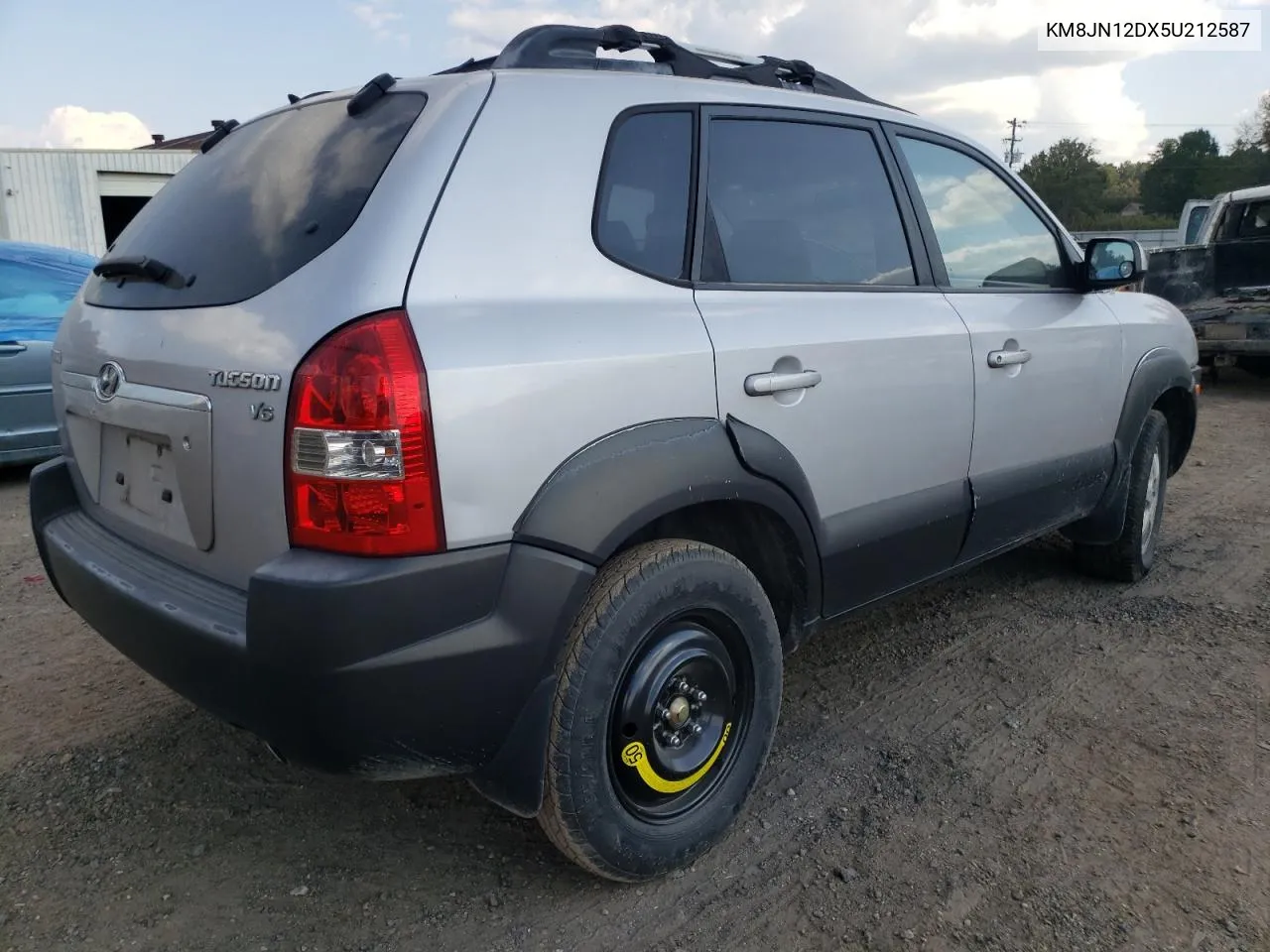 2005 Hyundai Tucson Gls VIN: KM8JN12DX5U212587 Lot: 72044114