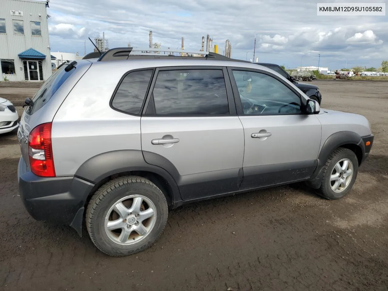 2005 Hyundai Tucson Gl VIN: KM8JM12D95U105582 Lot: 73337864