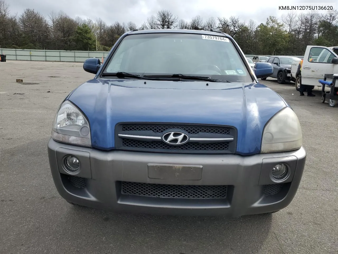 2005 Hyundai Tucson Gls VIN: KM8JN12D75U136620 Lot: 73579764