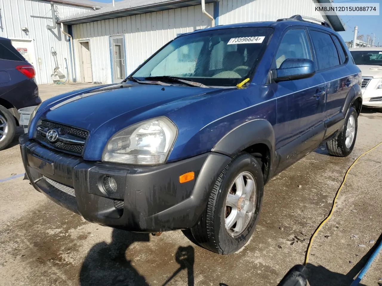 2005 Hyundai Tucson Gls VIN: KM8JN12D15U088774 Lot: 73596624