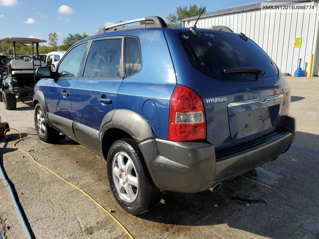 2005 Hyundai Tucson Gls VIN: KM8JN12D15U088774 Lot: 73596624