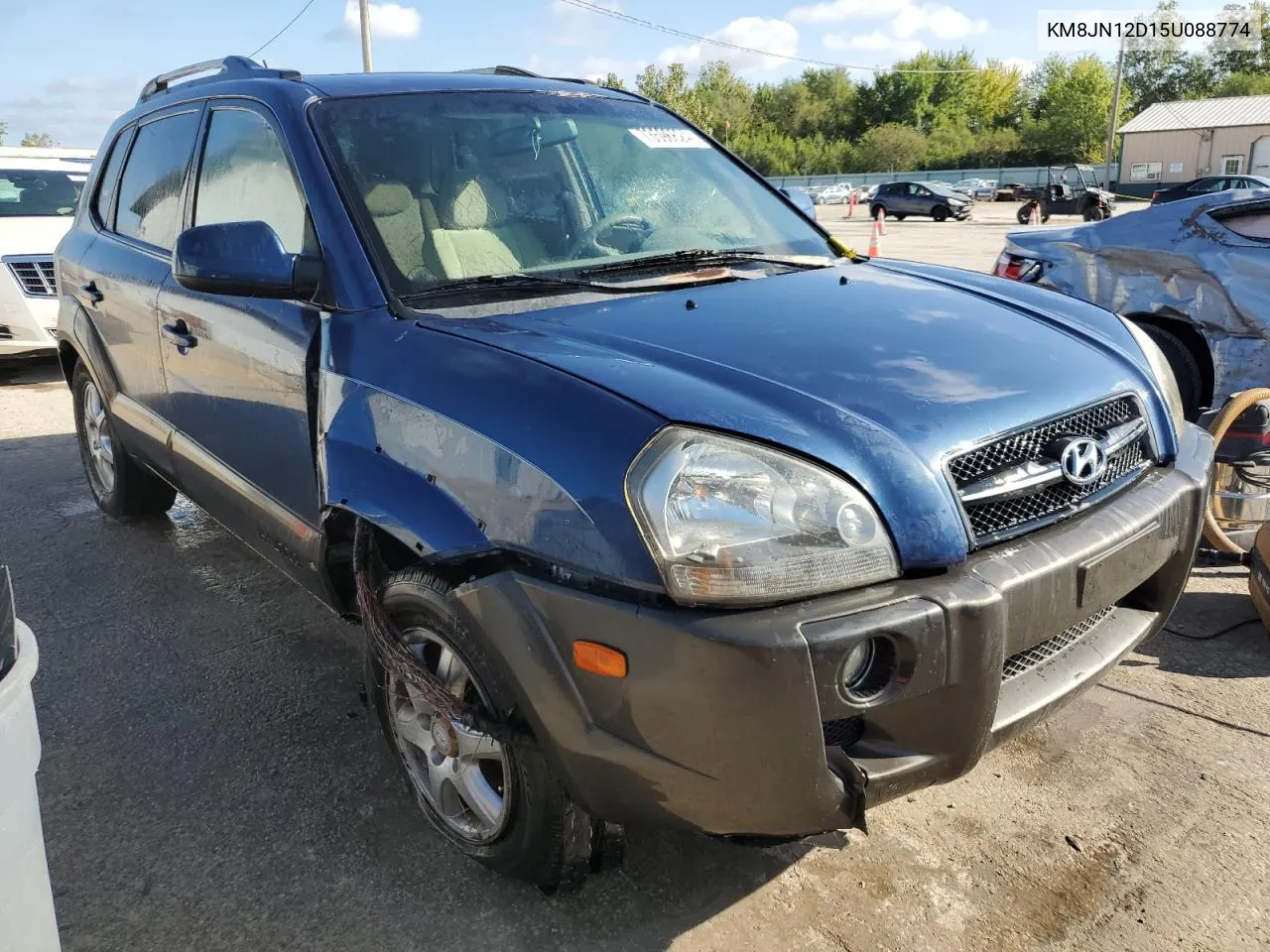 2005 Hyundai Tucson Gls VIN: KM8JN12D15U088774 Lot: 73596624