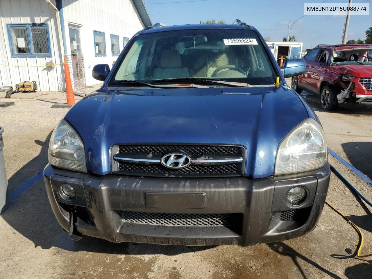 2005 Hyundai Tucson Gls VIN: KM8JN12D15U088774 Lot: 73596624