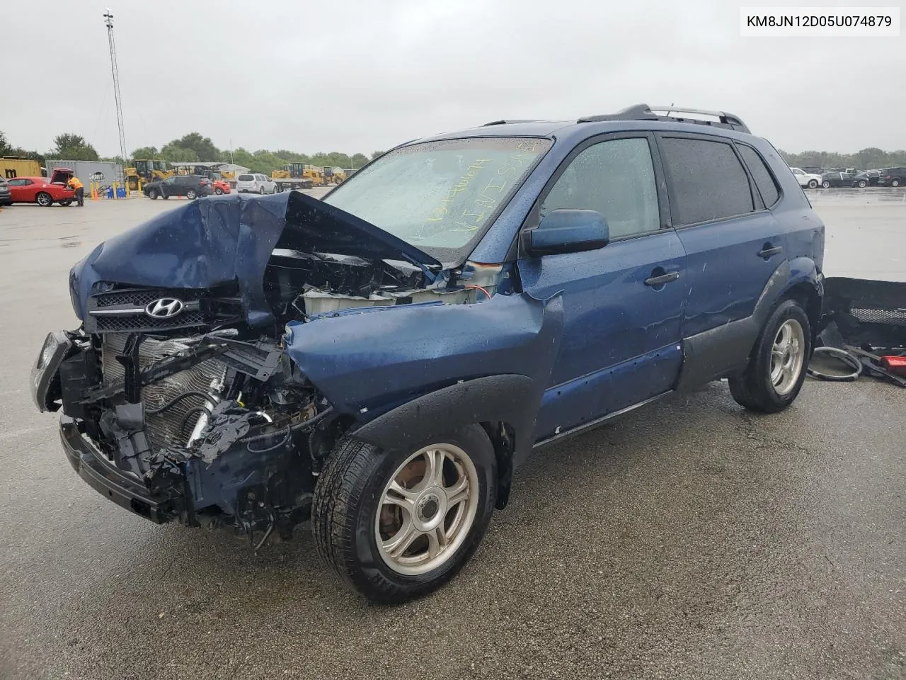 2005 Hyundai Tucson Gls VIN: KM8JN12D05U074879 Lot: 73746674