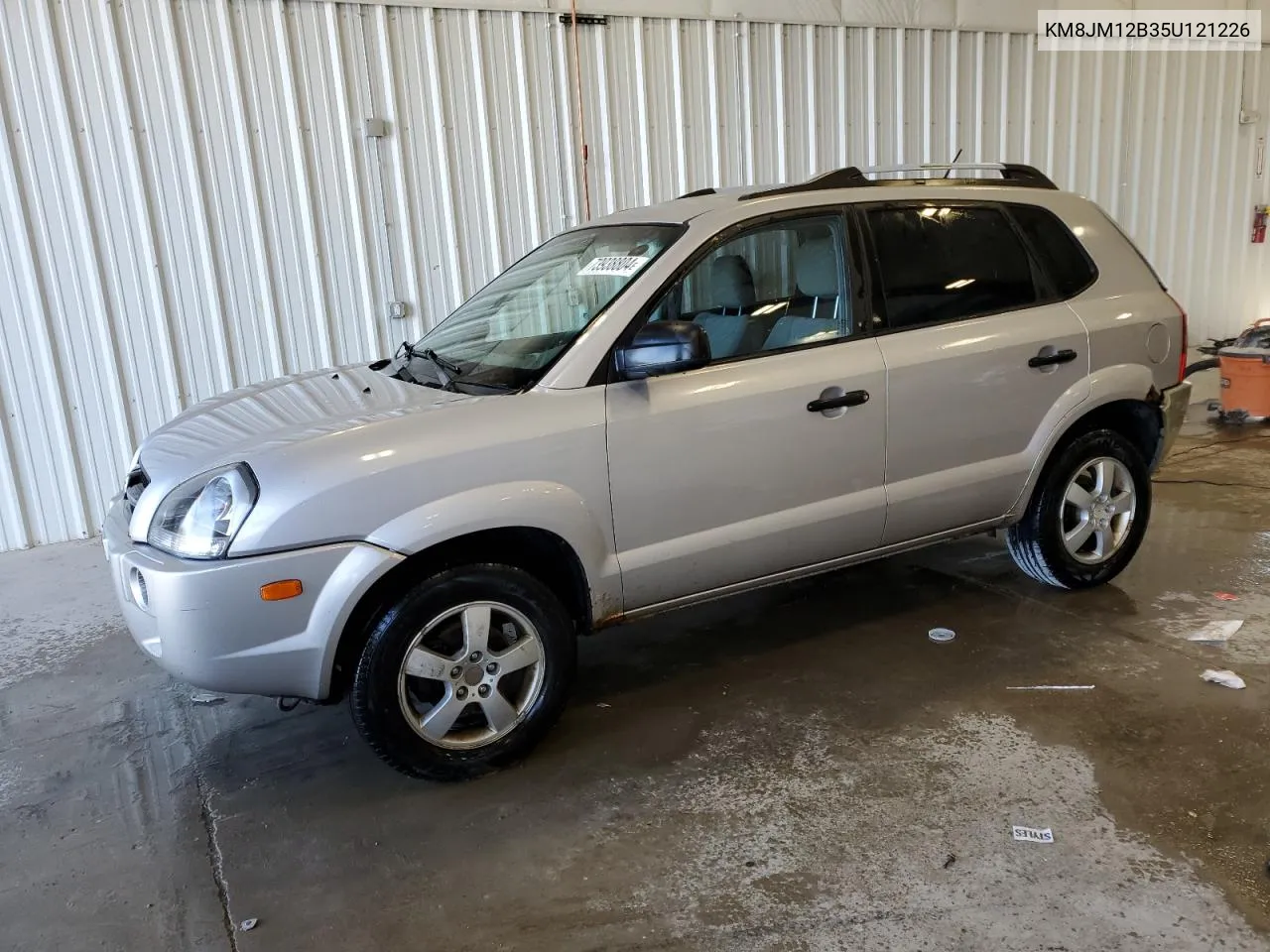 2005 Hyundai Tucson Gl VIN: KM8JM12B35U121226 Lot: 73938804