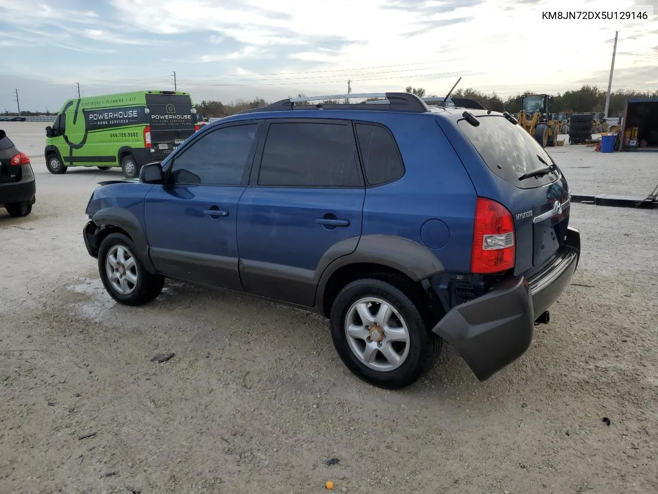 2005 Hyundai Tucson Gls VIN: KM8JN72DX5U129146 Lot: 75245934