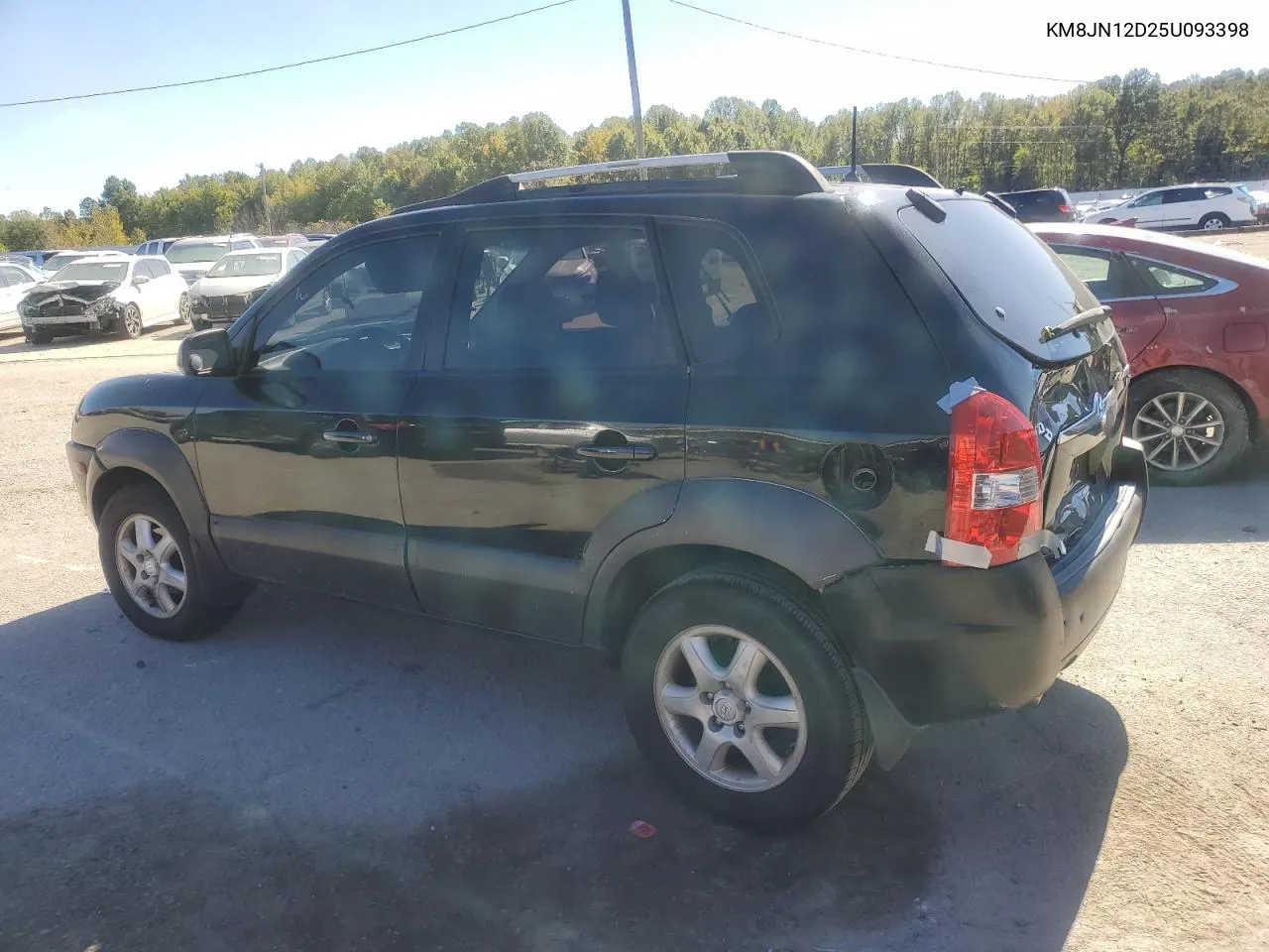 2005 Hyundai Tucson Gls VIN: KM8JN12D25U093398 Lot: 75510154