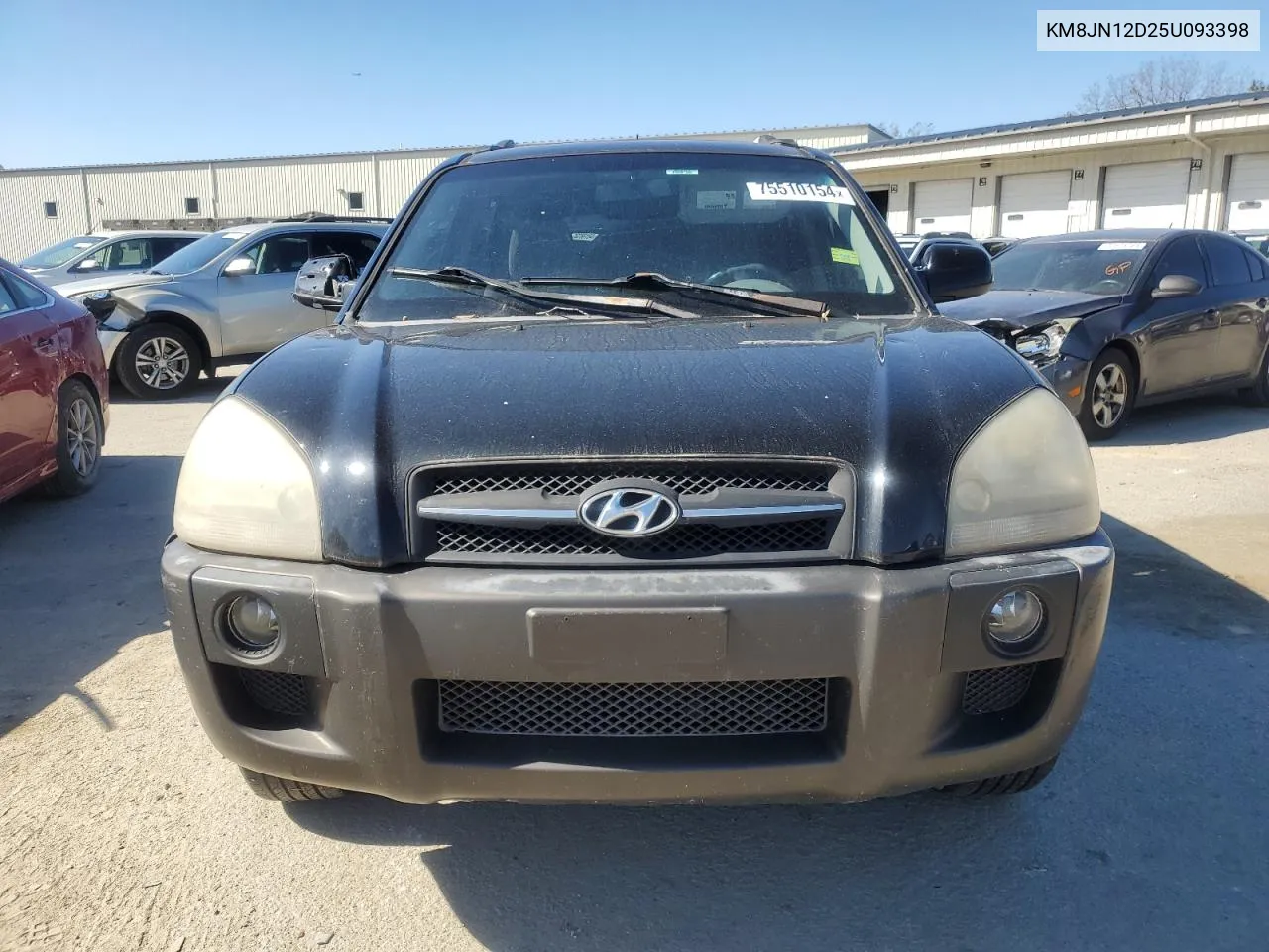 2005 Hyundai Tucson Gls VIN: KM8JN12D25U093398 Lot: 75510154