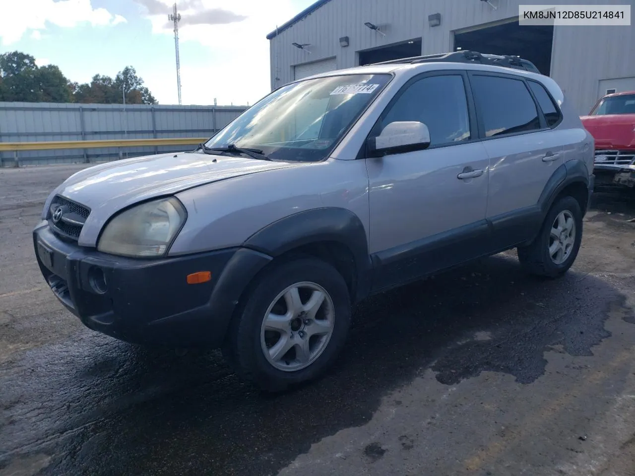 2005 Hyundai Tucson Gls VIN: KM8JN12D85U214841 Lot: 76167774