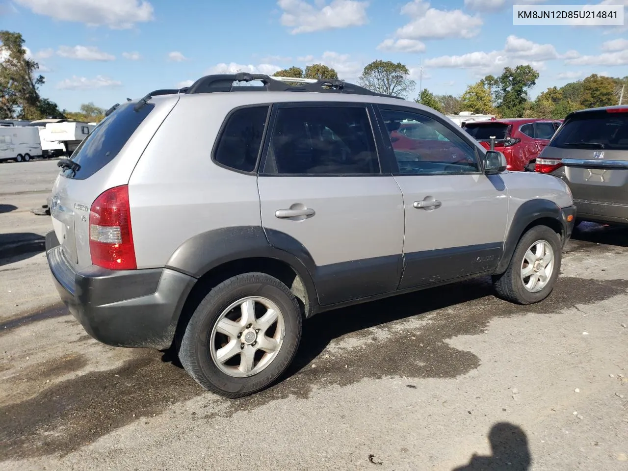 2005 Hyundai Tucson Gls VIN: KM8JN12D85U214841 Lot: 76167774