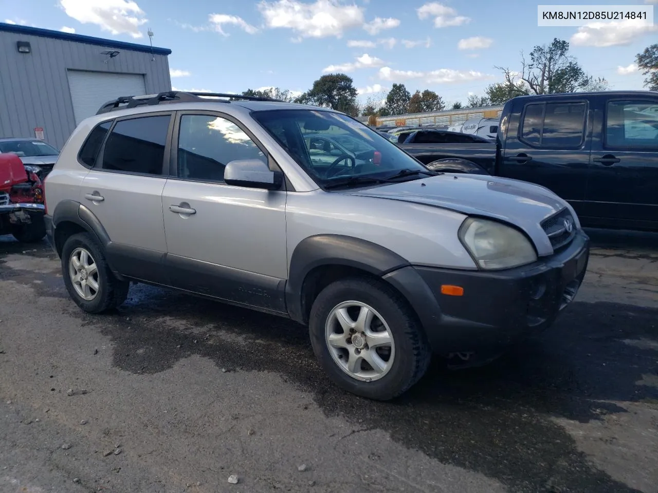 2005 Hyundai Tucson Gls VIN: KM8JN12D85U214841 Lot: 76167774