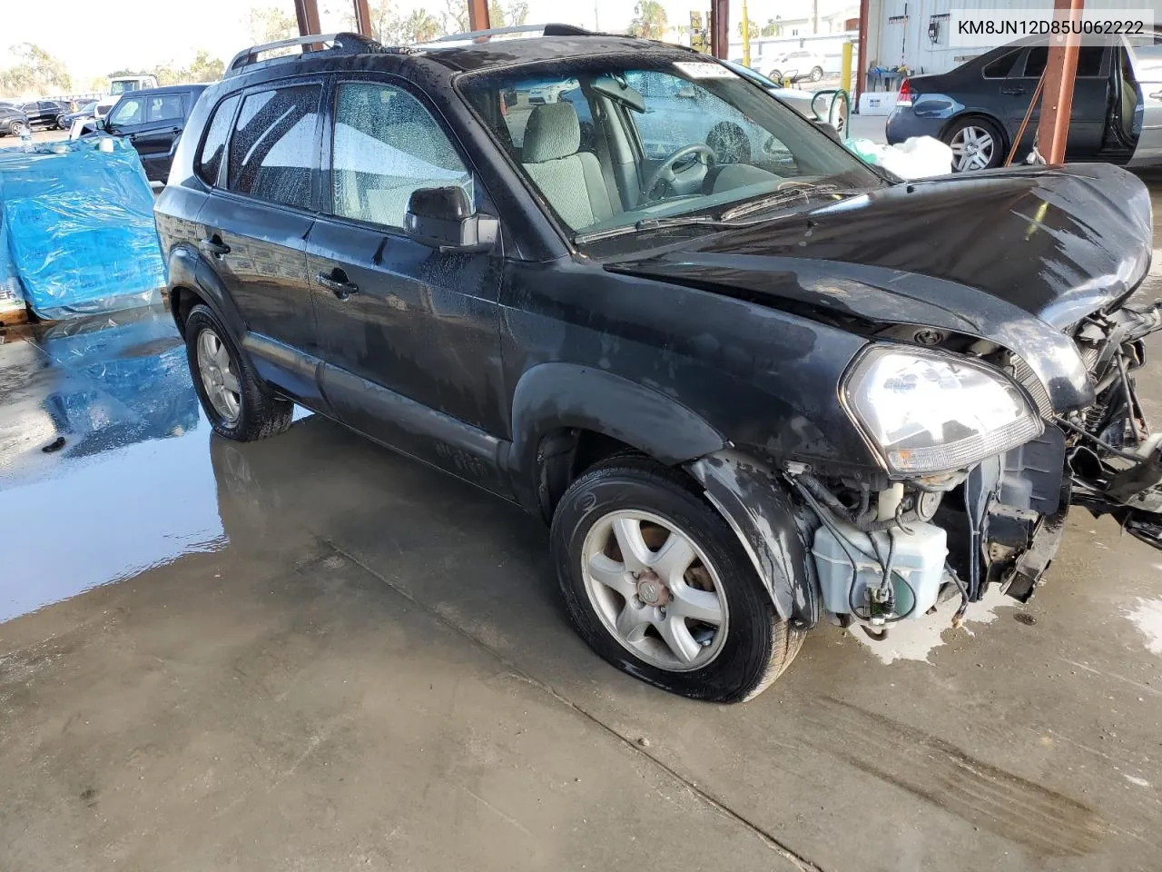 2005 Hyundai Tucson Gls VIN: KM8JN12D85U062222 Lot: 77317334