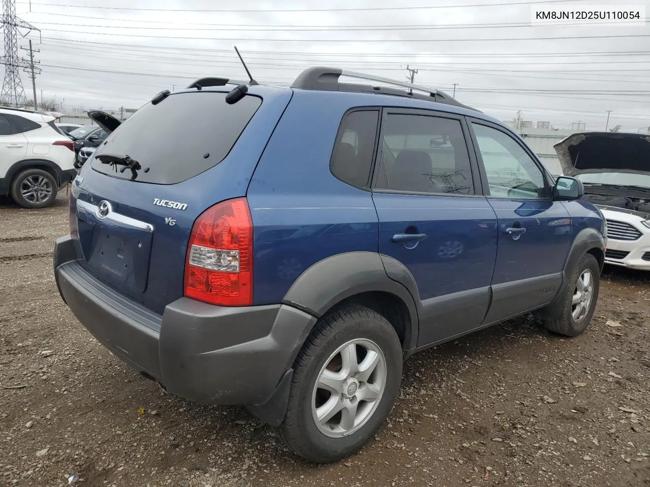 2005 Hyundai Tucson Gls VIN: KM8JN12D25U110054 Lot: 79204614