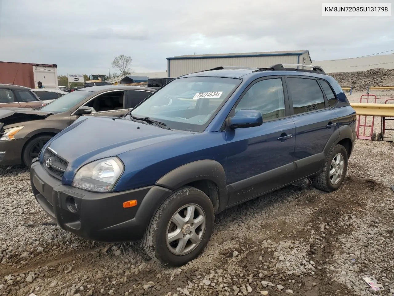 2005 Hyundai Tucson Gls VIN: KM8JN72D85U131798 Lot: 79274634