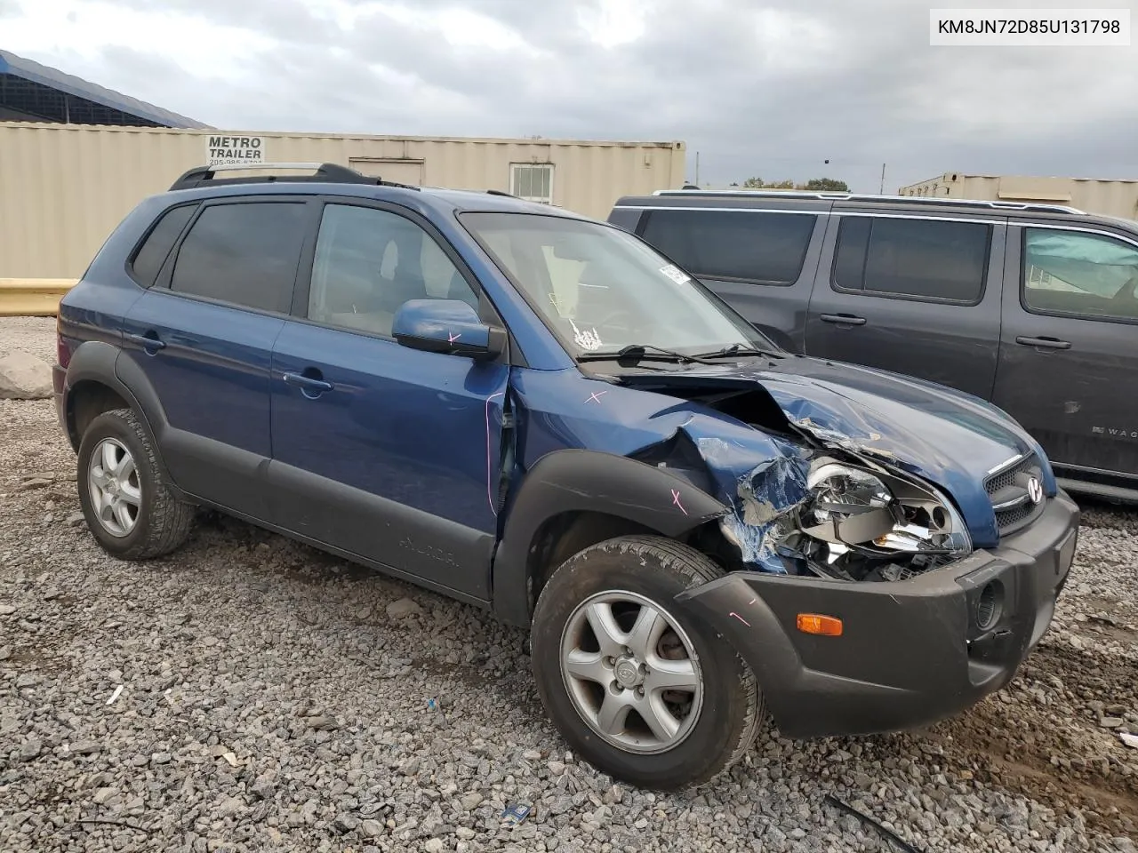 2005 Hyundai Tucson Gls VIN: KM8JN72D85U131798 Lot: 79274634