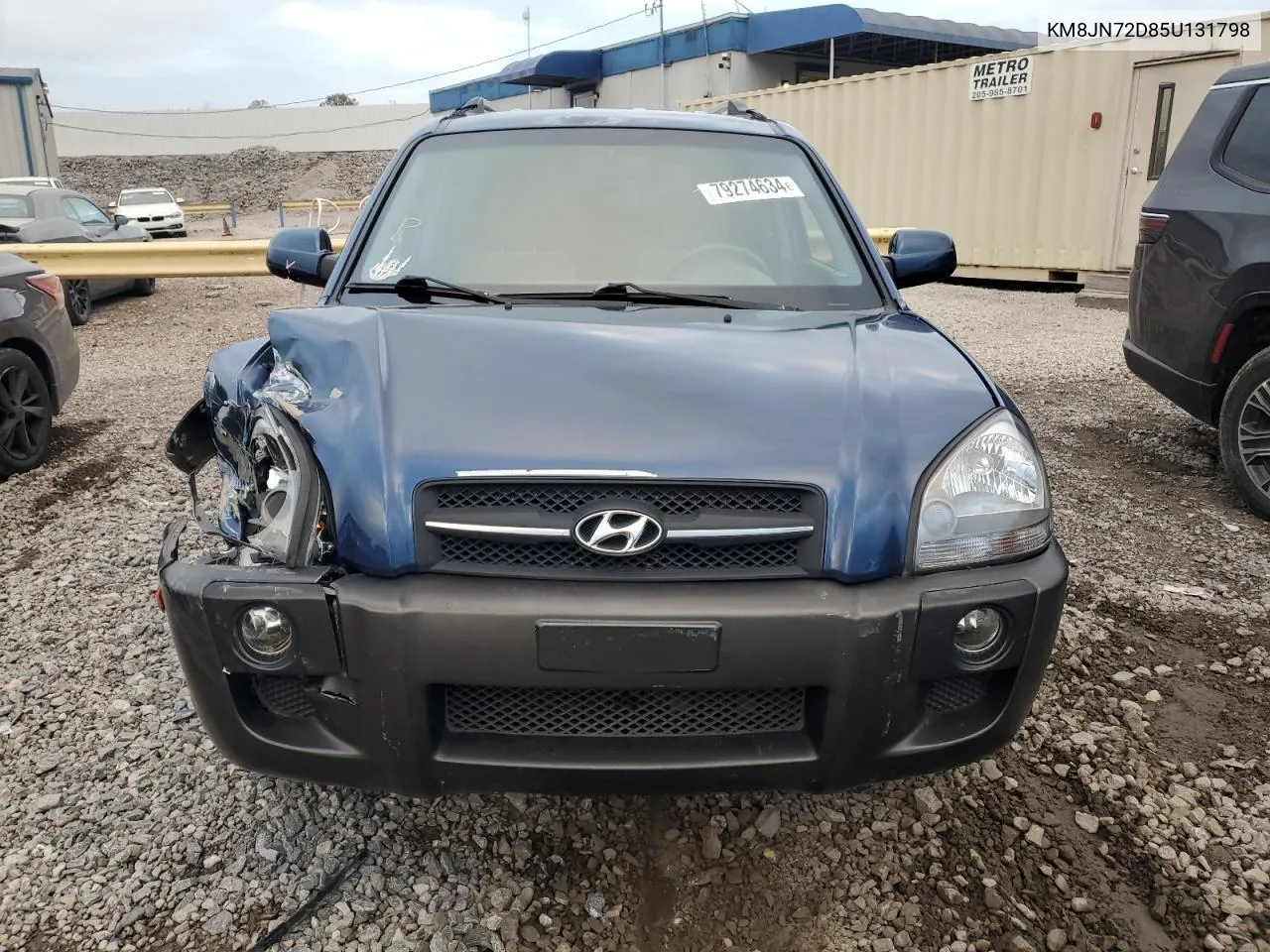 2005 Hyundai Tucson Gls VIN: KM8JN72D85U131798 Lot: 79274634