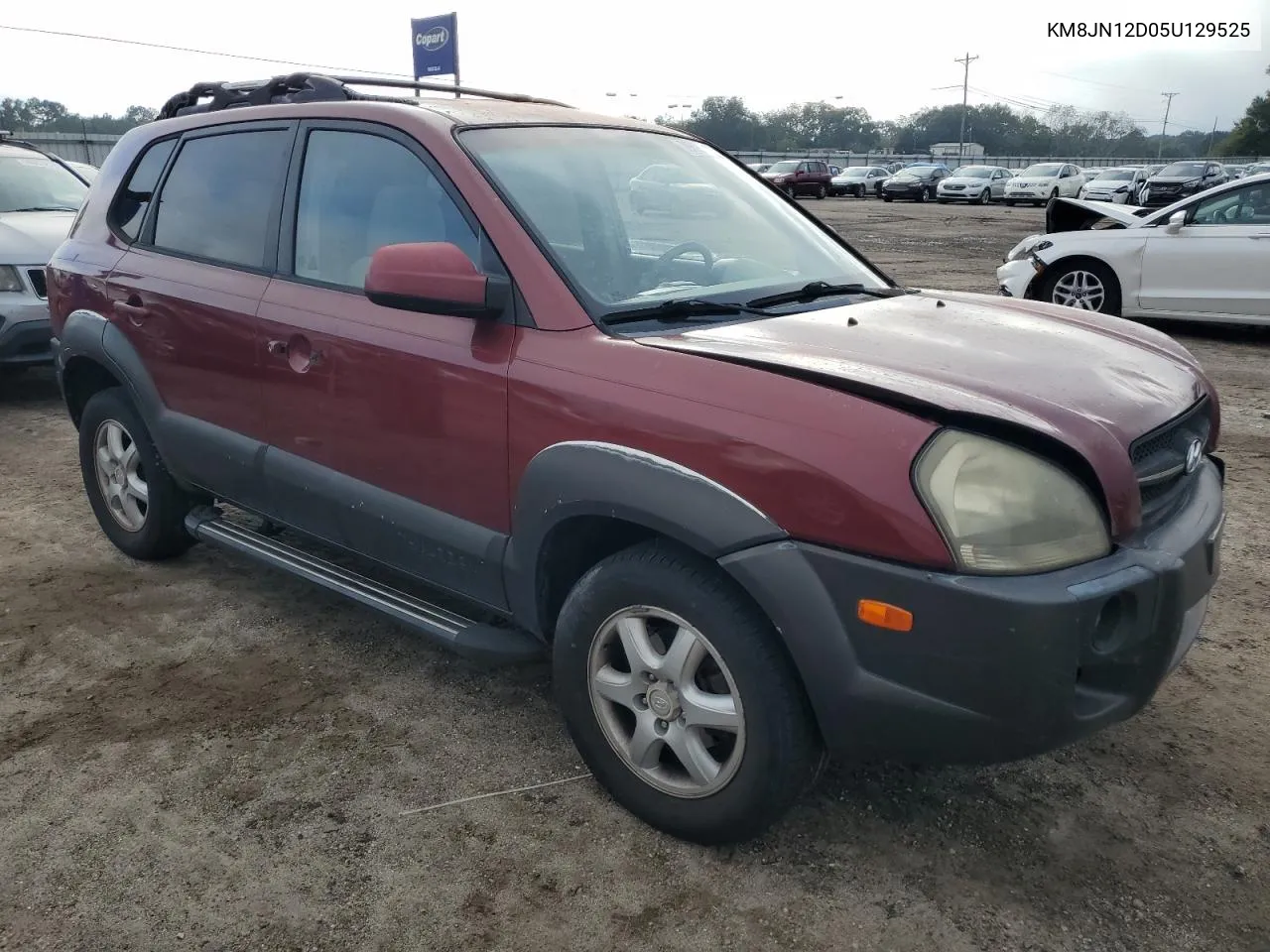 2005 Hyundai Tucson Gls VIN: KM8JN12D05U129525 Lot: 79690934