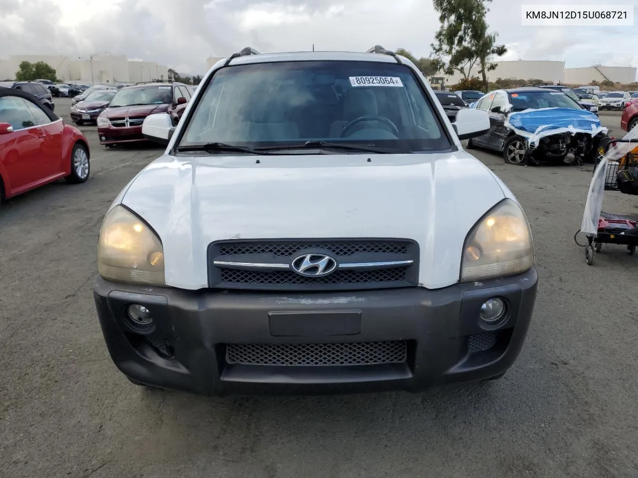 2005 Hyundai Tucson Gls VIN: KM8JN12D15U068721 Lot: 80925064