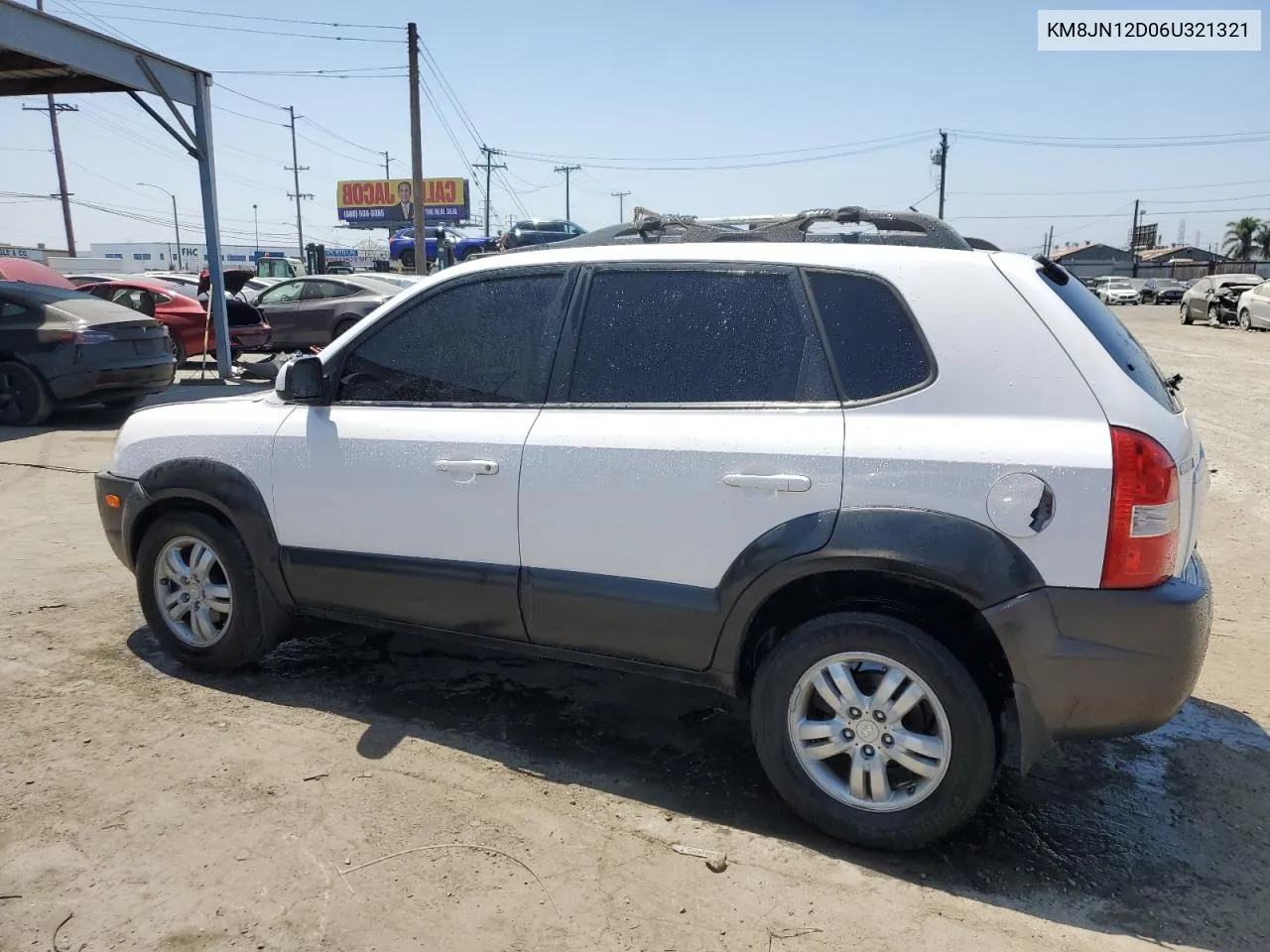 2006 Hyundai Tucson Gls VIN: KM8JN12D06U321321 Lot: 64055864