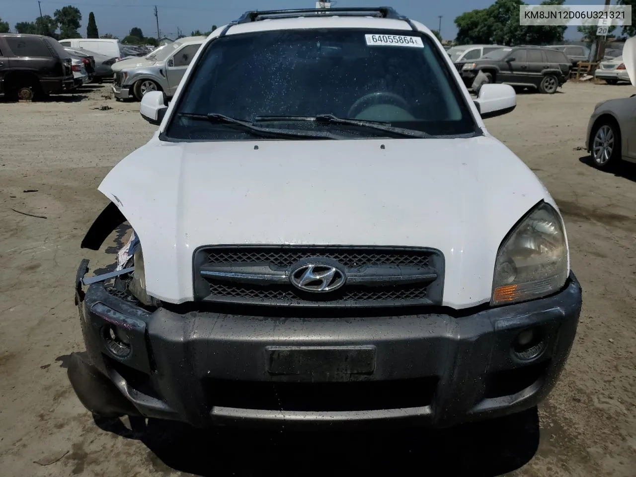 2006 Hyundai Tucson Gls VIN: KM8JN12D06U321321 Lot: 64055864