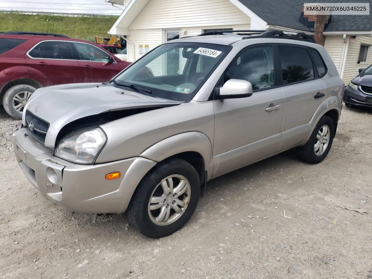 2006 Hyundai Tucson Gls VIN: KM8JN72DX6U345225 Lot: 64965184