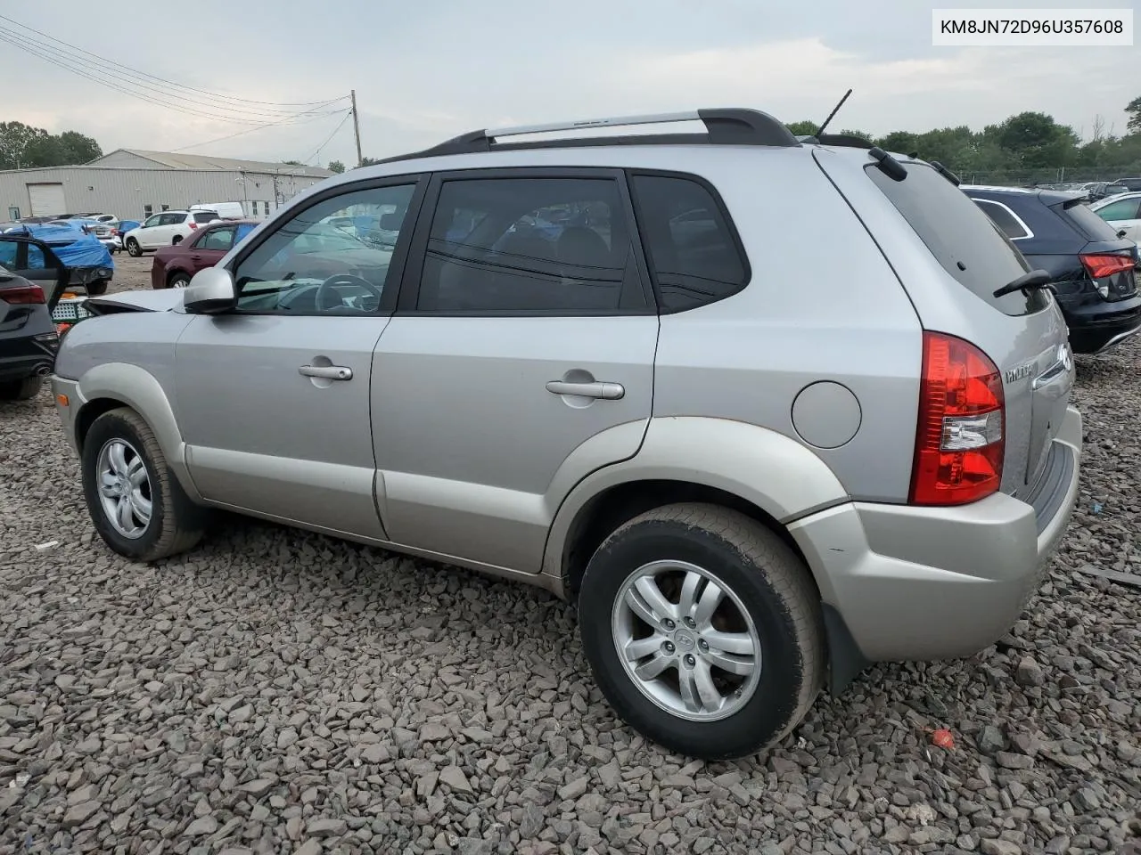 KM8JN72D96U357608 2006 Hyundai Tucson Gls