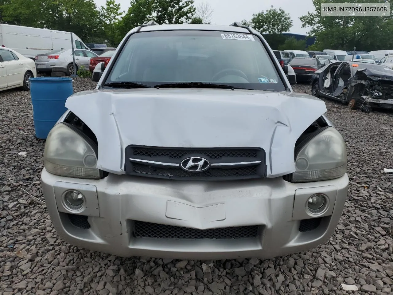 KM8JN72D96U357608 2006 Hyundai Tucson Gls