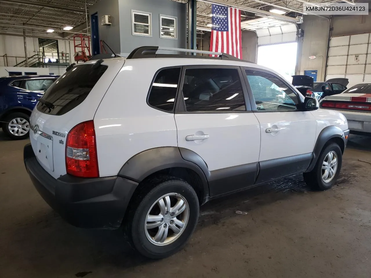 2006 Hyundai Tucson Gls VIN: KM8JN72D36U424123 Lot: 66989924