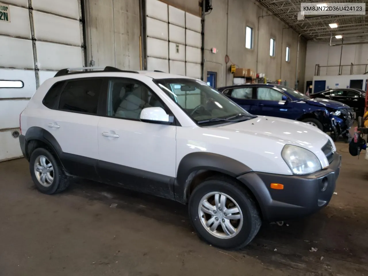 2006 Hyundai Tucson Gls VIN: KM8JN72D36U424123 Lot: 66989924