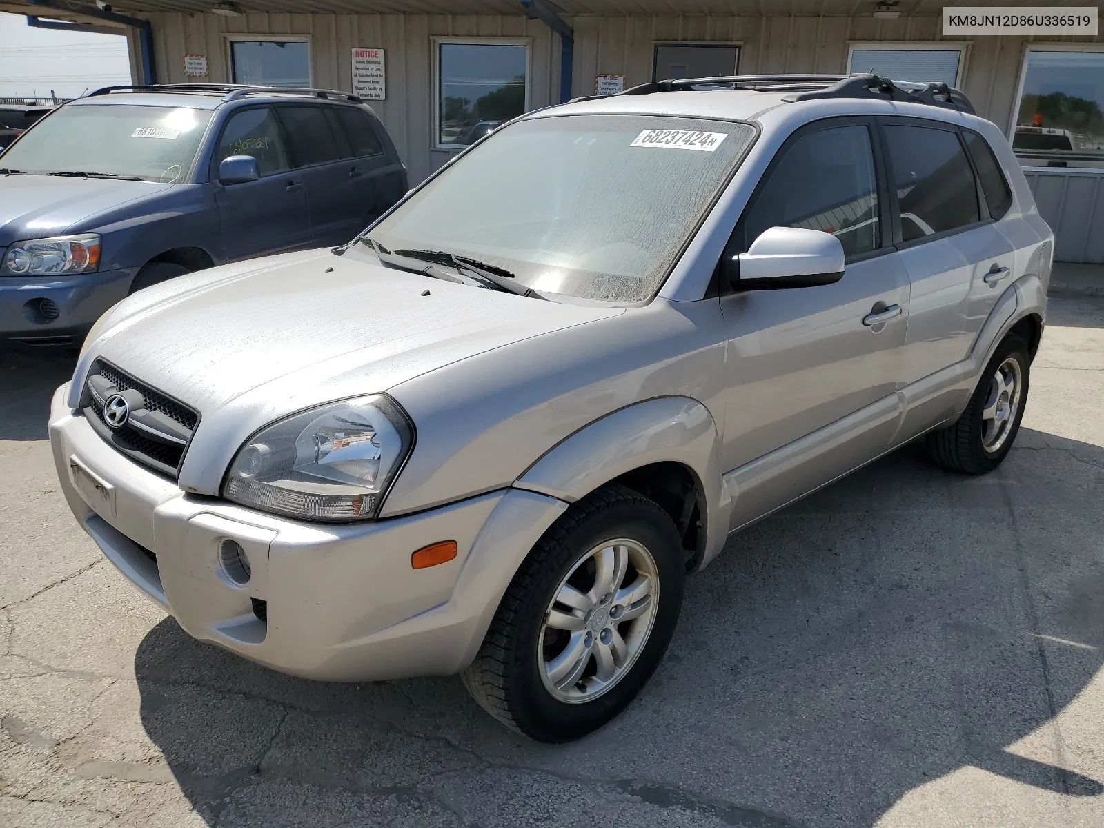 2006 Hyundai Tucson Gls VIN: KM8JN12D86U336519 Lot: 68237424