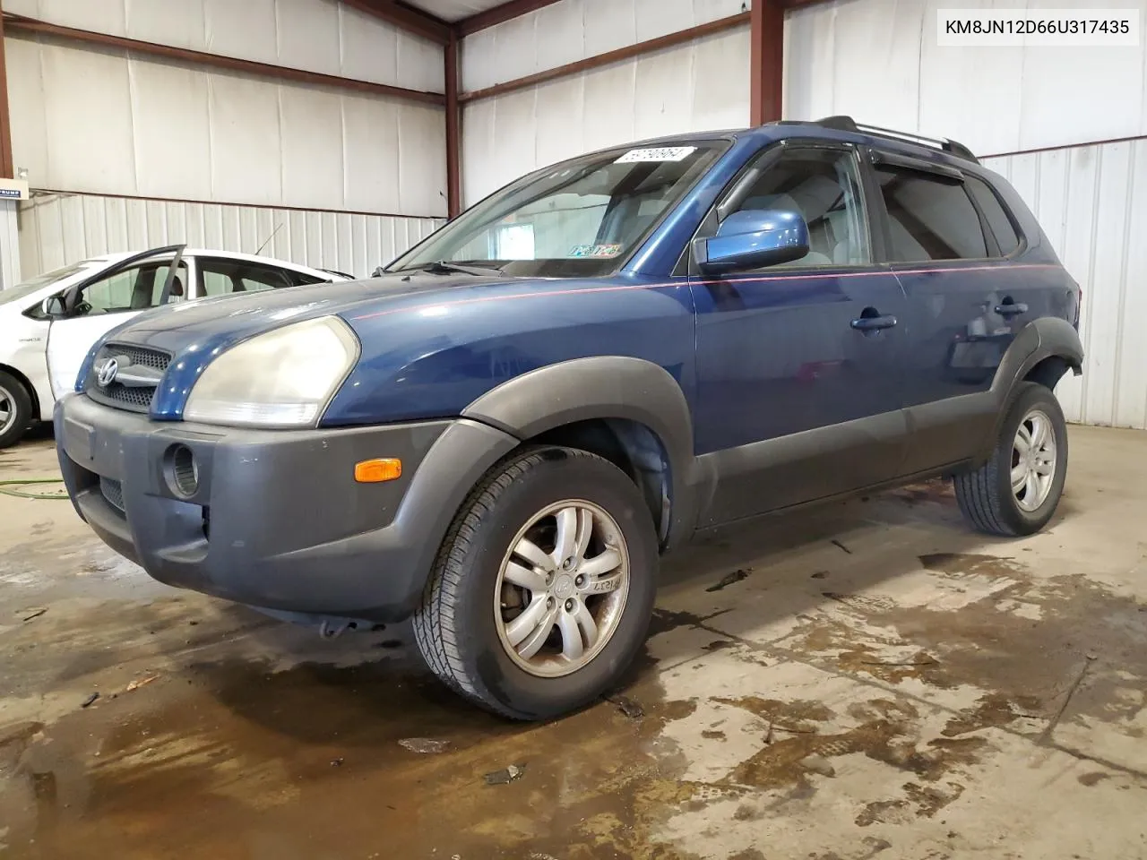 2006 Hyundai Tucson Gls VIN: KM8JN12D66U317435 Lot: 69790964