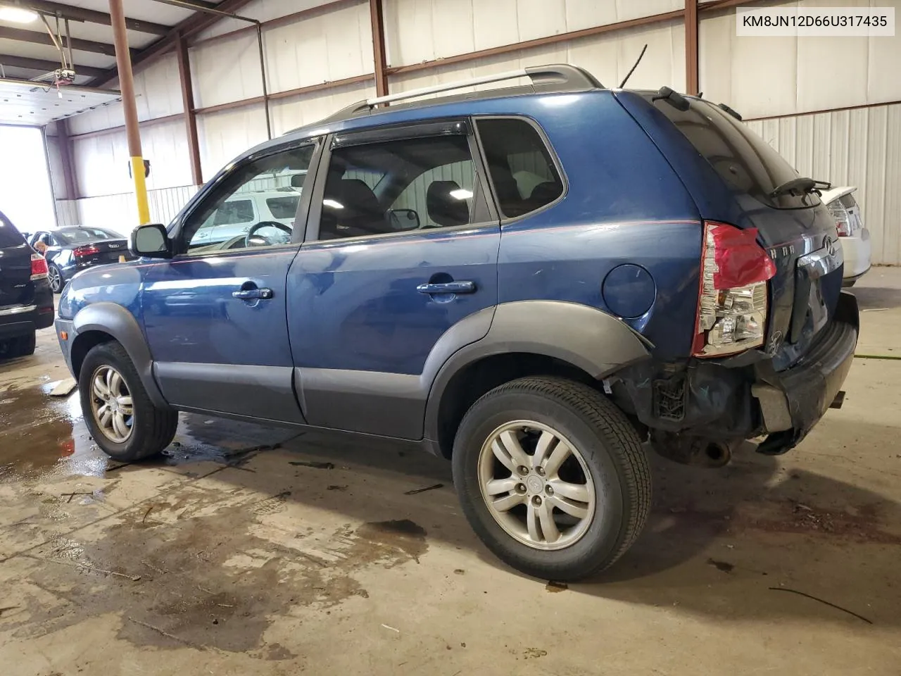 2006 Hyundai Tucson Gls VIN: KM8JN12D66U317435 Lot: 69790964