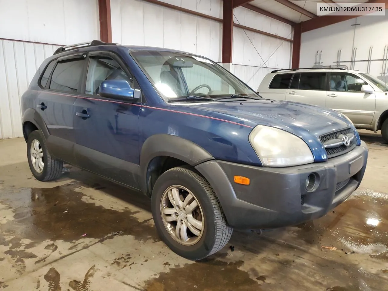 2006 Hyundai Tucson Gls VIN: KM8JN12D66U317435 Lot: 69790964