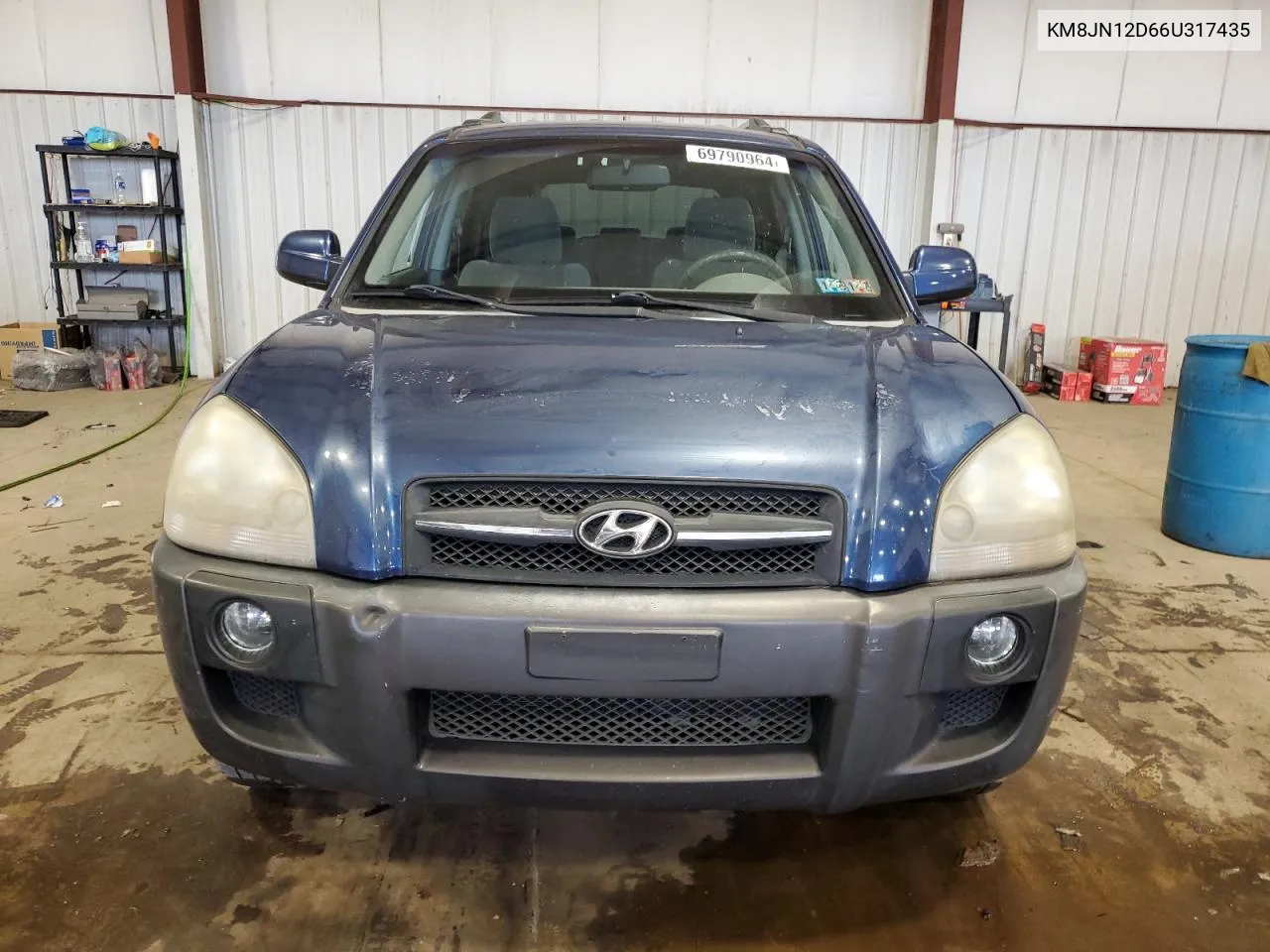 2006 Hyundai Tucson Gls VIN: KM8JN12D66U317435 Lot: 69790964