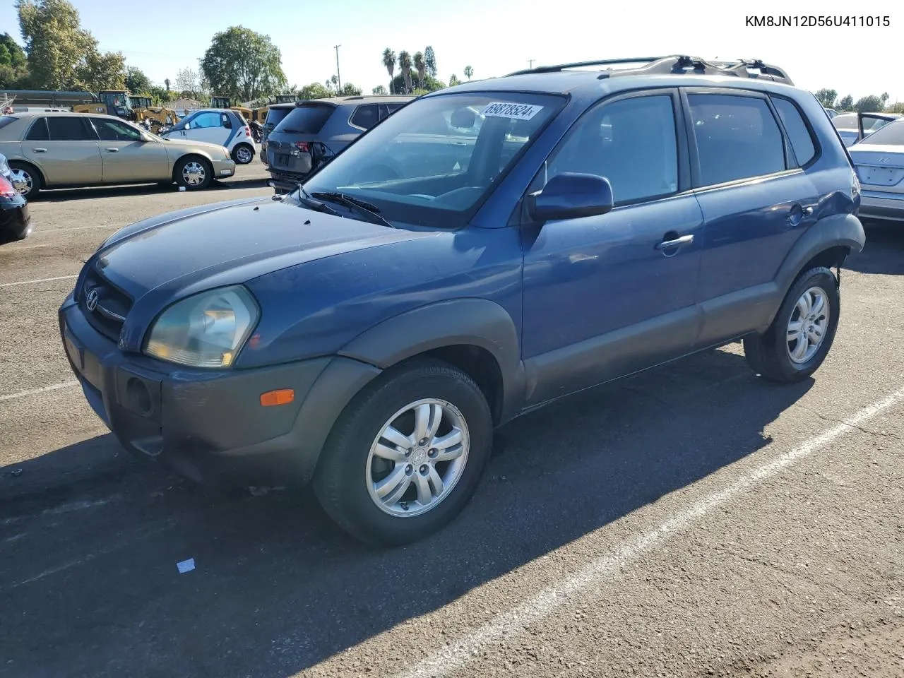 2006 Hyundai Tucson Gls VIN: KM8JN12D56U411015 Lot: 69878524