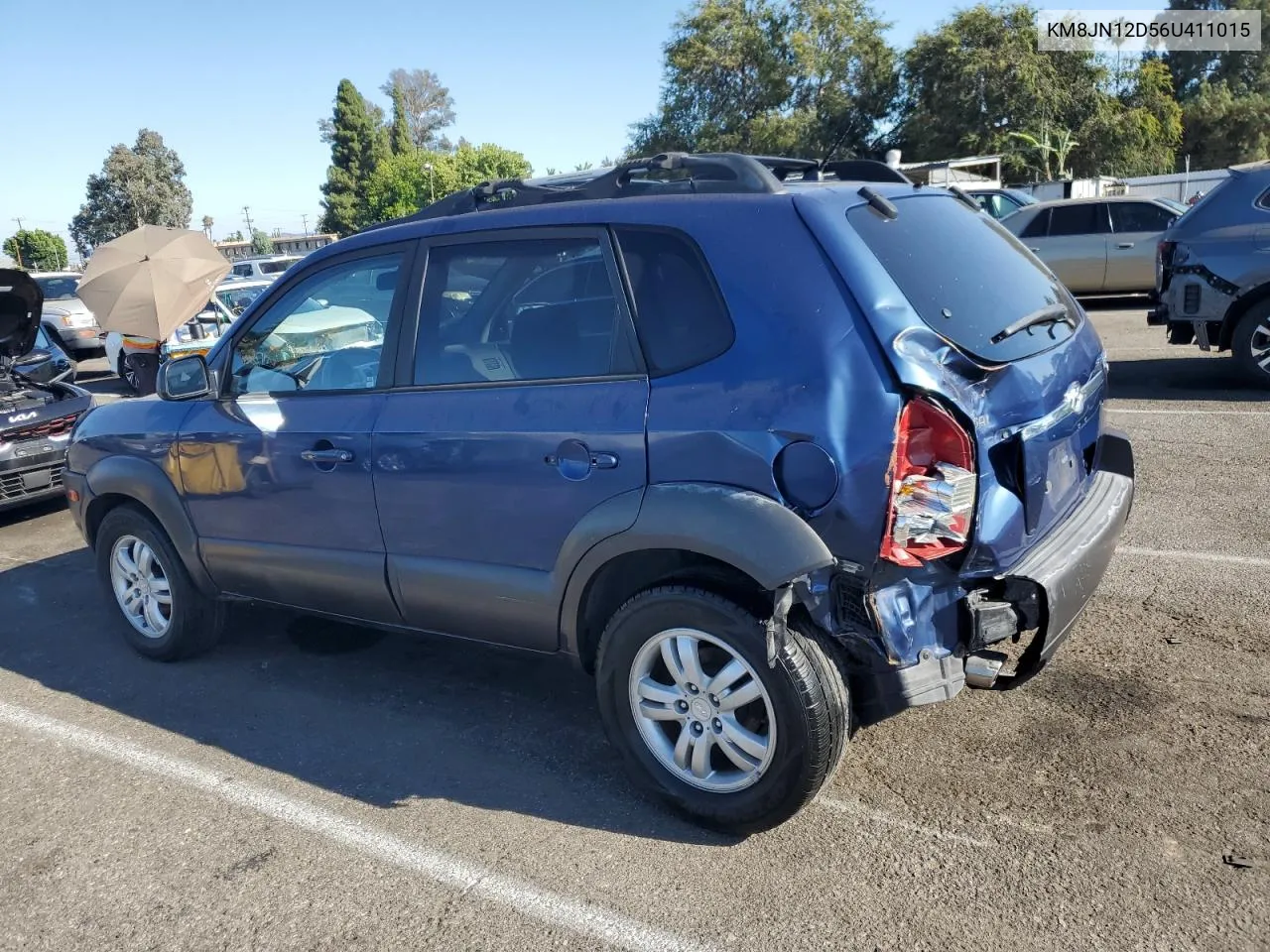 2006 Hyundai Tucson Gls VIN: KM8JN12D56U411015 Lot: 69878524