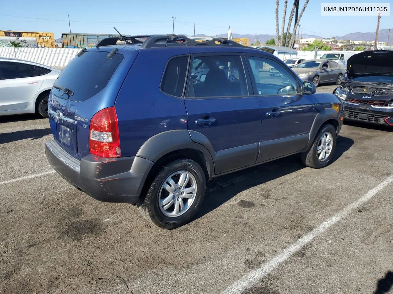 2006 Hyundai Tucson Gls VIN: KM8JN12D56U411015 Lot: 69878524