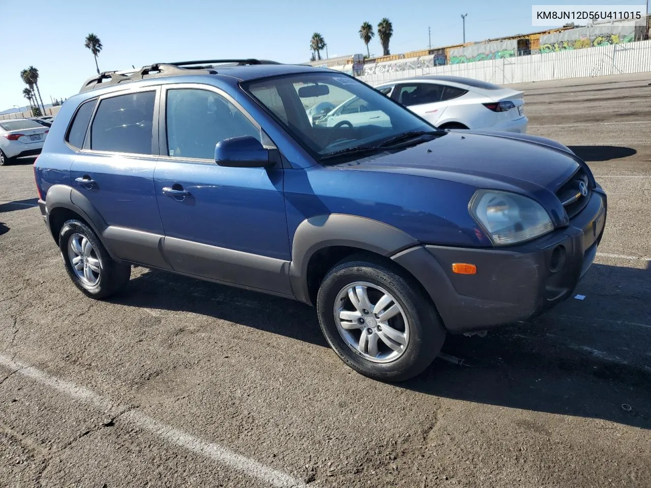 2006 Hyundai Tucson Gls VIN: KM8JN12D56U411015 Lot: 69878524