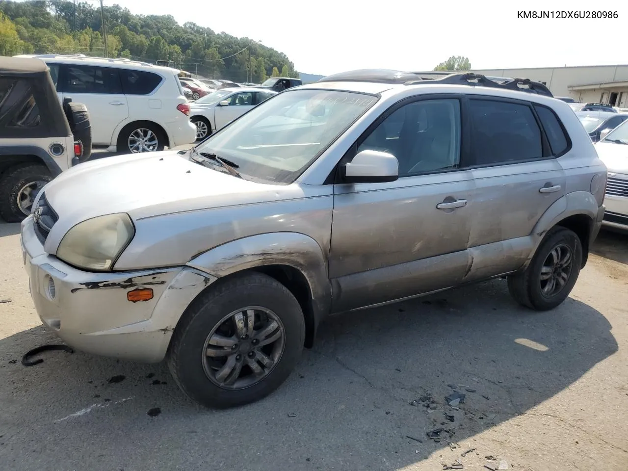 2006 Hyundai Tucson Gls VIN: KM8JN12DX6U280986 Lot: 69902194