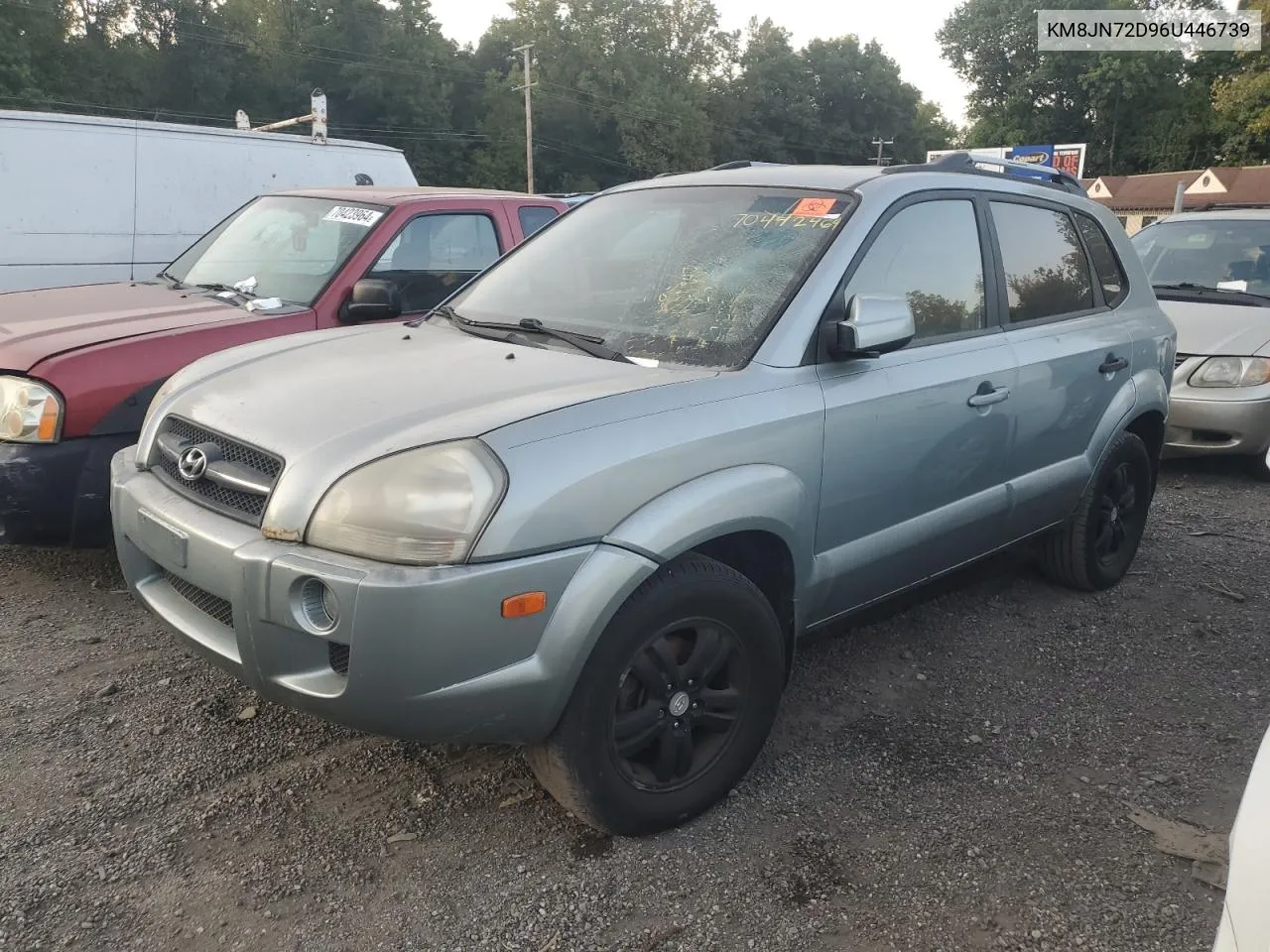 2006 Hyundai Tucson Gls VIN: KM8JN72D96U446739 Lot: 70442464