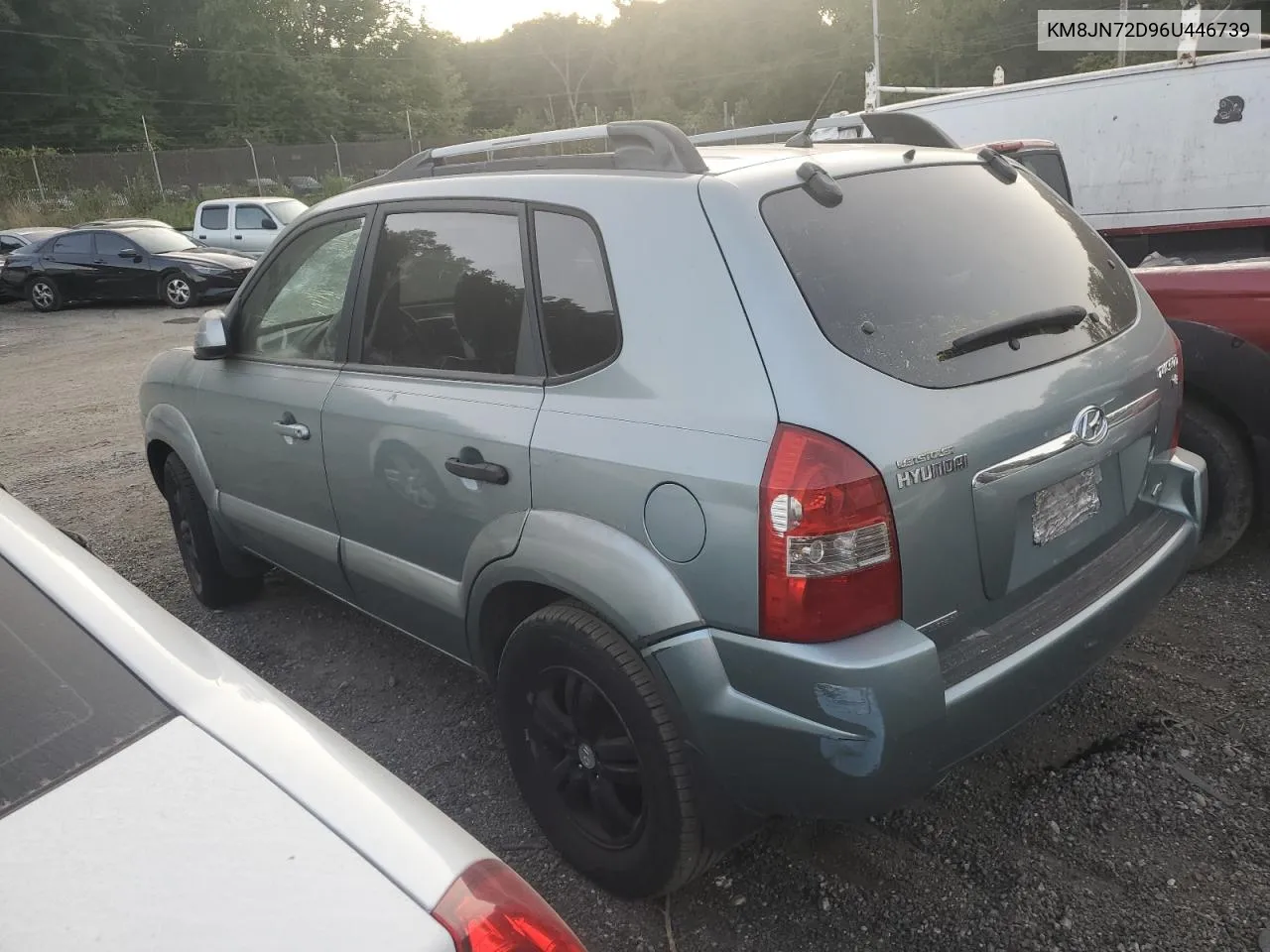 KM8JN72D96U446739 2006 Hyundai Tucson Gls