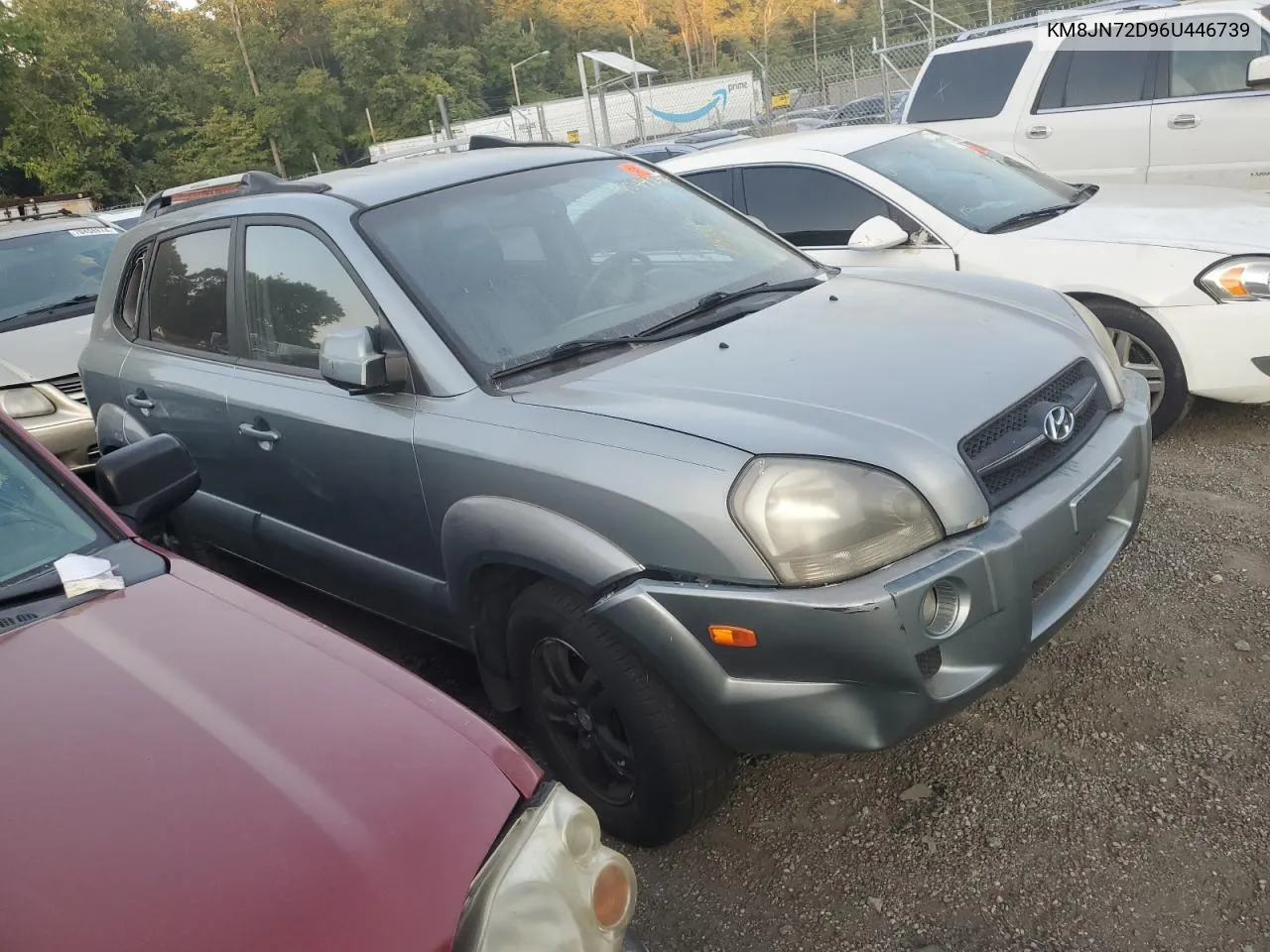 KM8JN72D96U446739 2006 Hyundai Tucson Gls