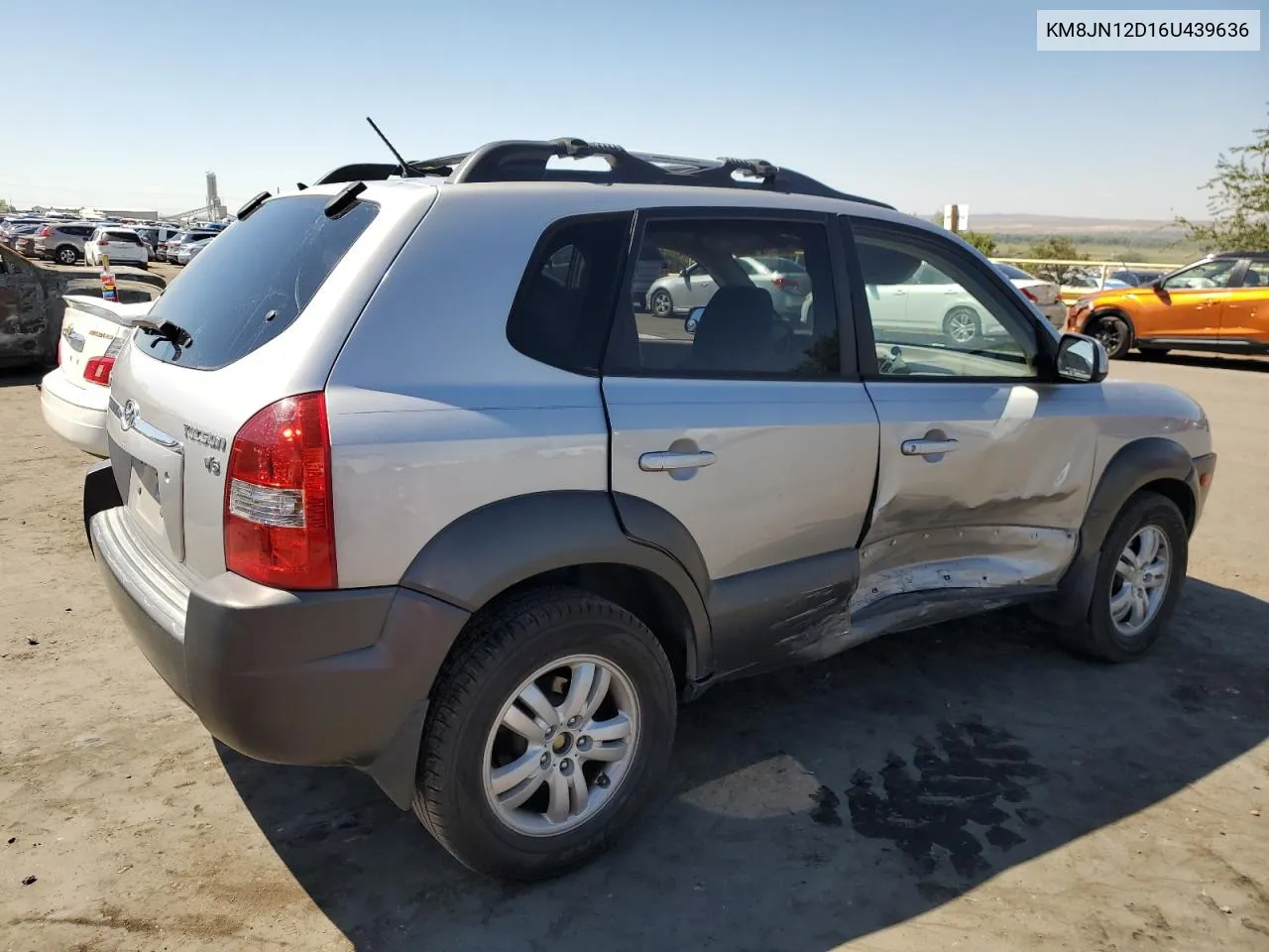 2006 Hyundai Tucson Gls VIN: KM8JN12D16U439636 Lot: 71318684