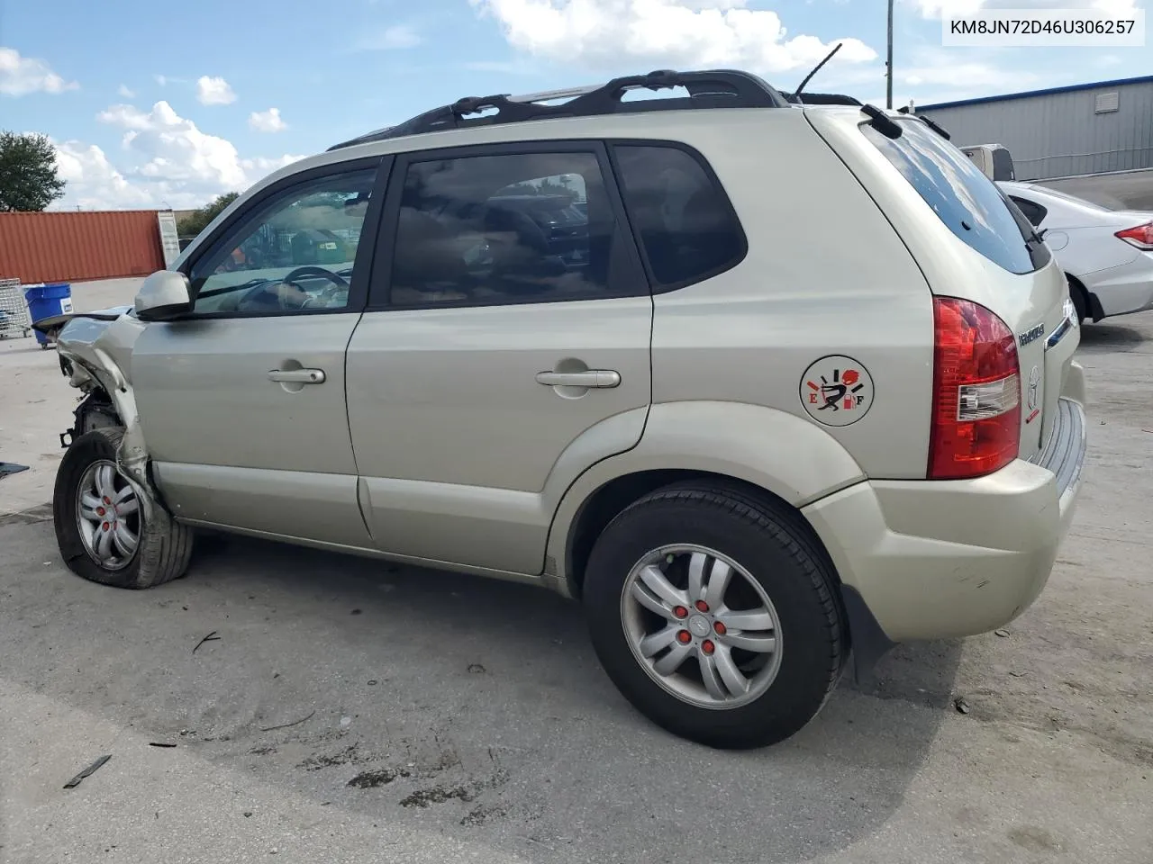 2006 Hyundai Tucson Gls VIN: KM8JN72D46U306257 Lot: 73924194