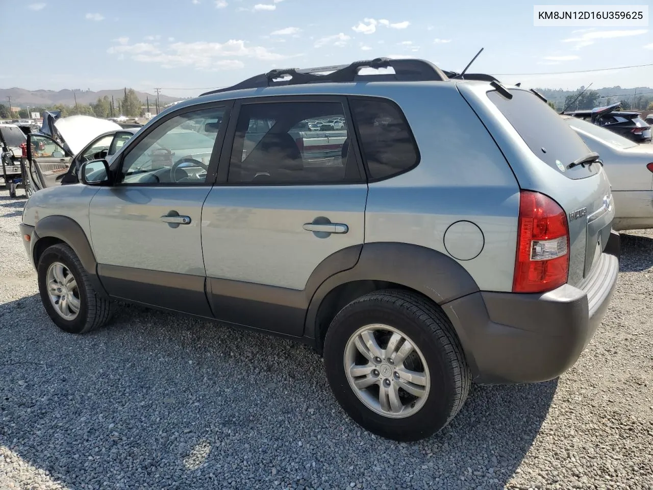 2006 Hyundai Tucson Gls VIN: KM8JN12D16U359625 Lot: 74019284