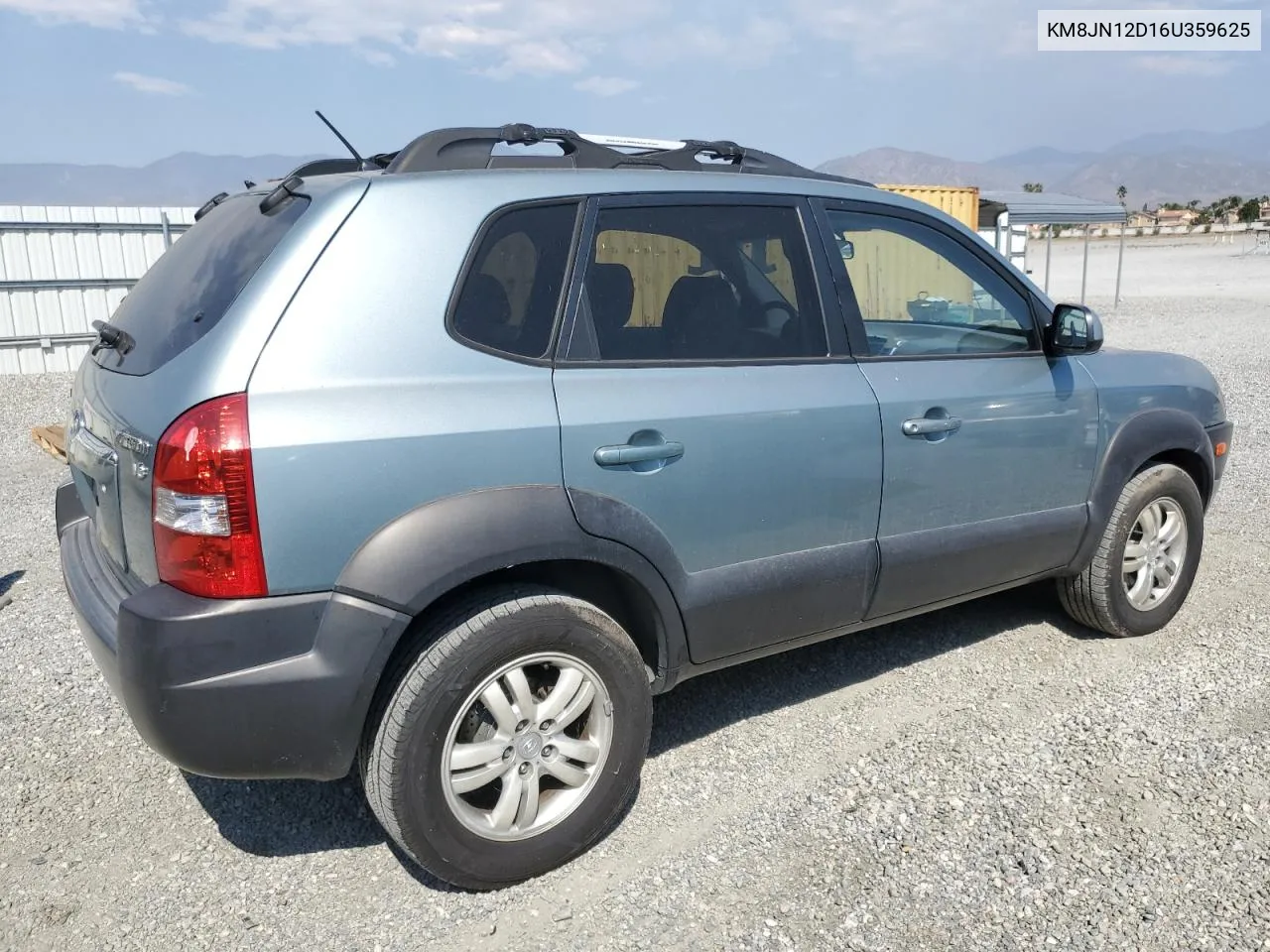 2006 Hyundai Tucson Gls VIN: KM8JN12D16U359625 Lot: 74019284